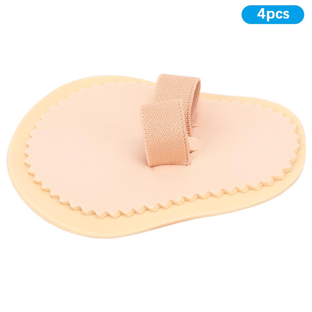 4pcs Toe Straightener Separators Protector Bunion Splint Corrector Toe Spacer Cover Guard2 Hole