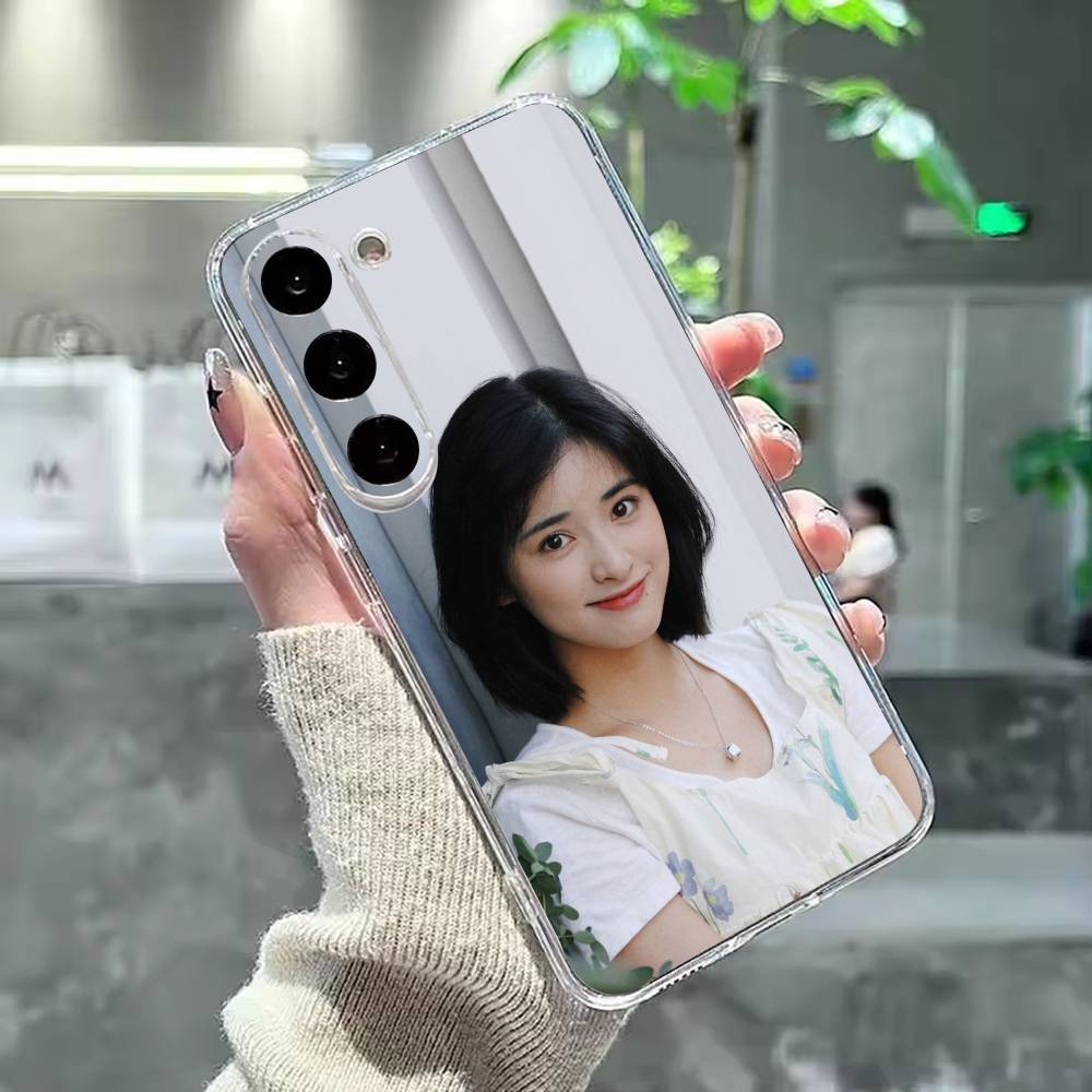 Chinese actress S-Shen Y-Yue Phone Case For Samsung Galaxy A91,80,73,72 ,71,53,52,32 ,31,22,21s,20,Transparent Case