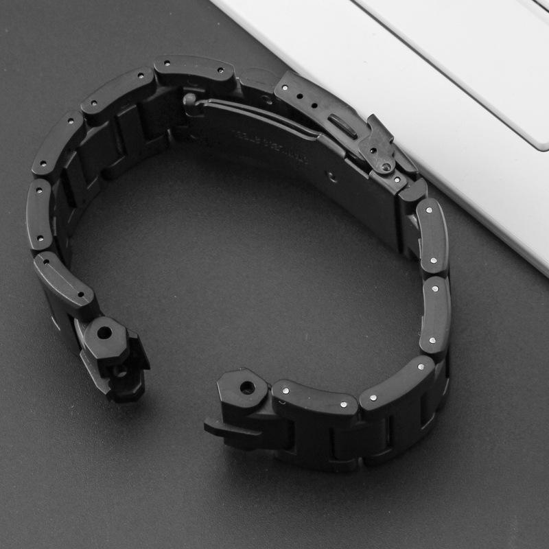 16mm Für Casio G-Shock PROTREK PRW-3100/6000/6100/3000 PRG-300 modifiziertes Kunststoff-Stahl-Verbund-Uhrenarmband Armbandzubehör