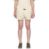 Fear of God Essentials FW22 Nylon Running Shorts Egg Shell Men's FOG-FW22-37