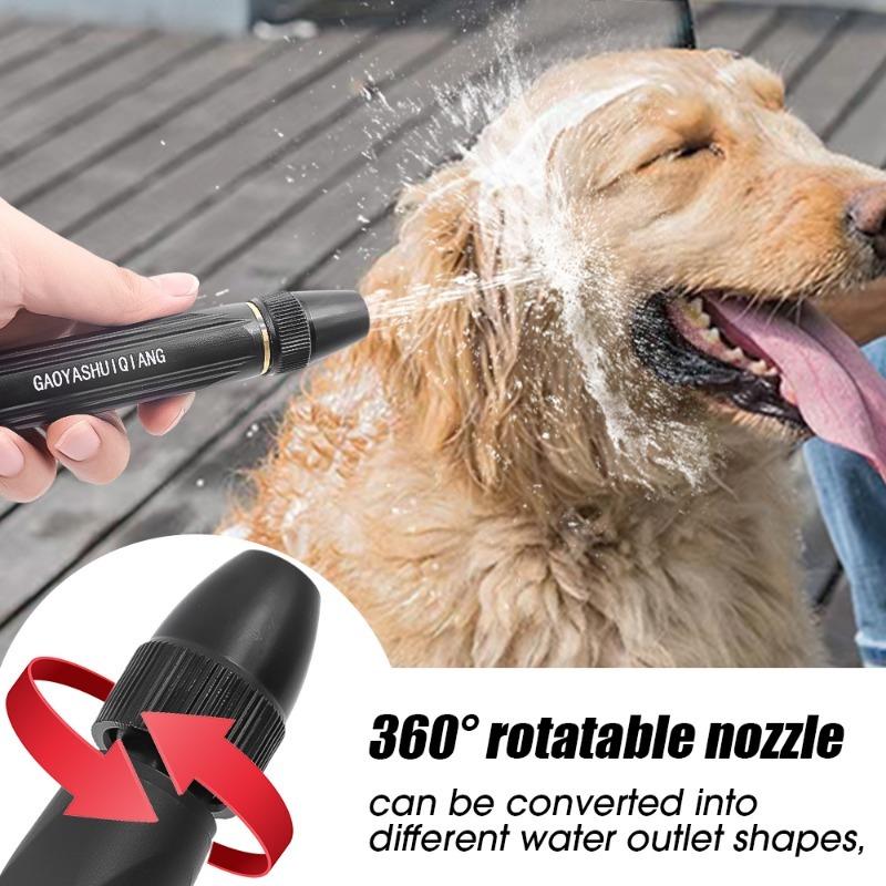 Black Diamond Autowaschdüse Hochdruckwasserpistole 360° drehbare Düse Haushaltswasserrohr Schlauch Spüldüse Ersatzdüse