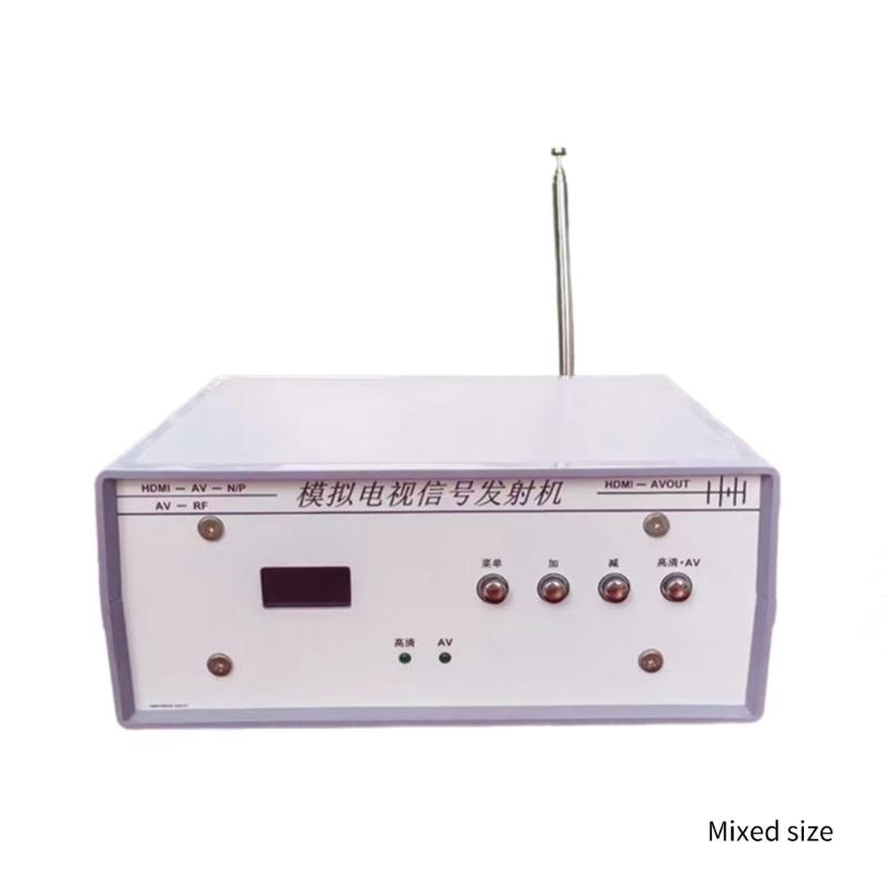 Simulated TV Signal Transmitters HDTV Input Sound Video to RF Transmission Adapter Support Format  Switchable