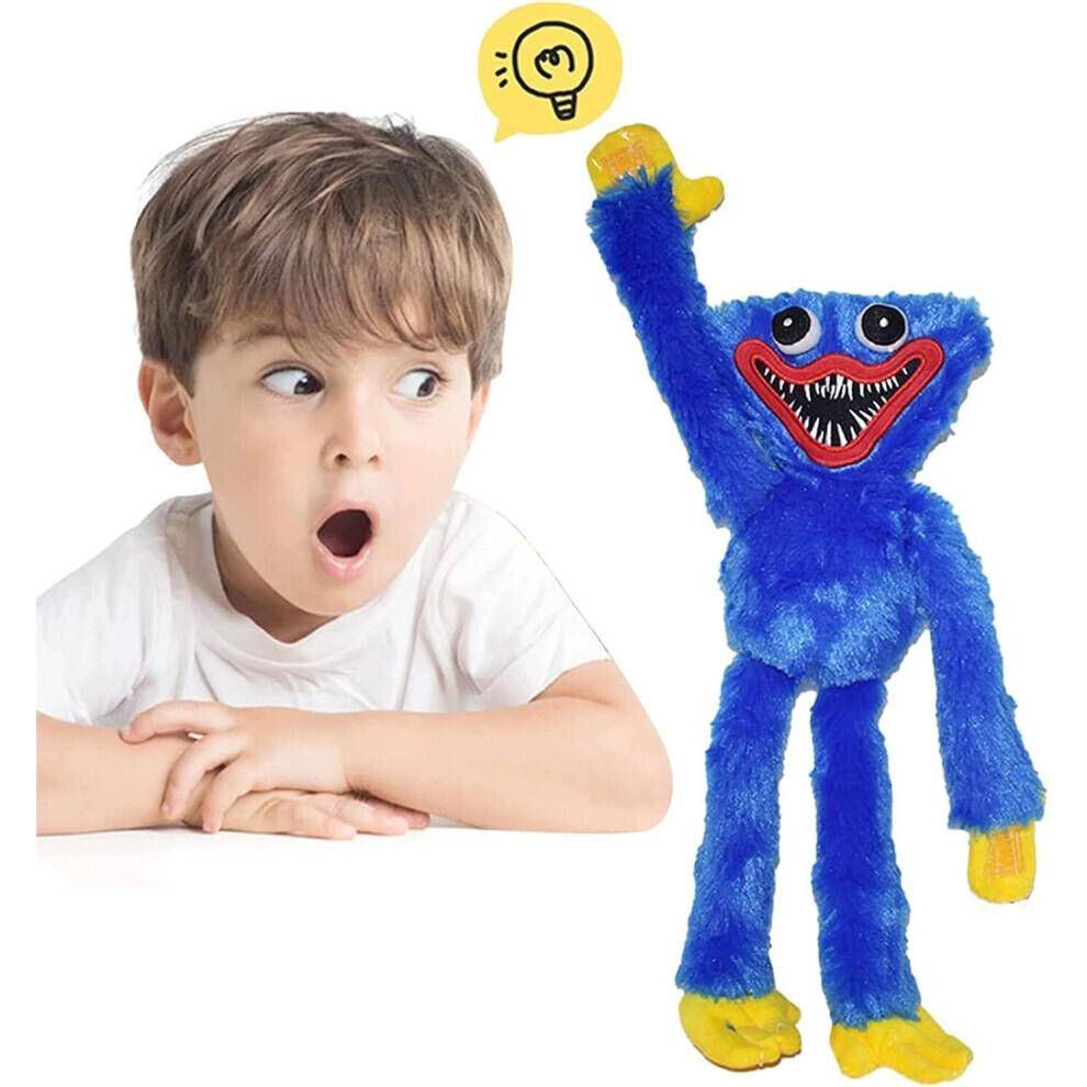 Huggy Wuggy Poppy Playtime Păpușă de pluș 40cm Jucărie drăguță de pluș Zâmbet fericit
