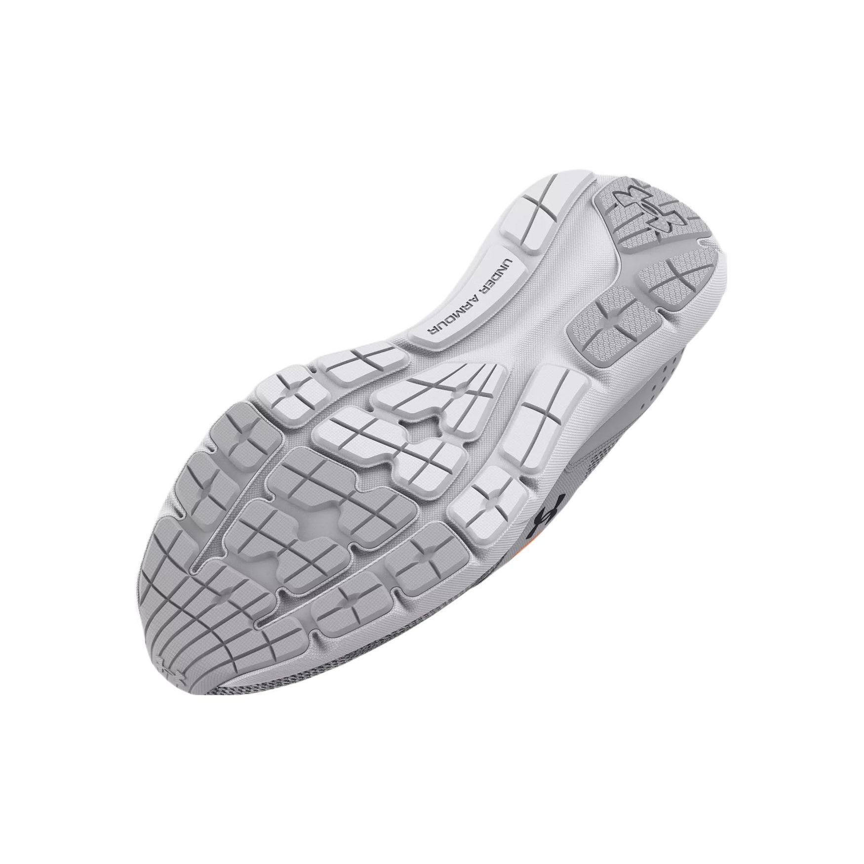 Мужские кроссовки Under Armour Surge 3 Slip Mod Grey Orange Blast 3026506-102 40 — фото 5