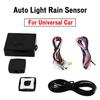 New 2 In 1 Auto Light Rain Sensor Universal Car Wiper Rain And Light Sensor Accessory in 2024