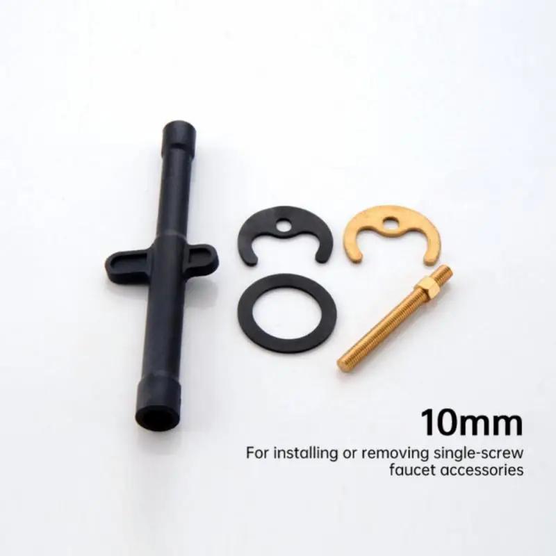 Plumbing Key Tap Wrench Flume Wrench Sink Faucet Socket Wrench Plumbing Tools Wrench Multifunctional