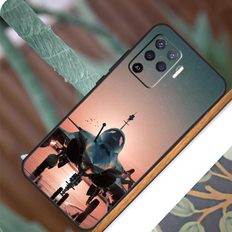 Aircraft Plane For OPPO A57 A57S A77 A5 A9 A53 A52 A72 A96 A76 A16 A54 A74 A94 A38 A58 A78 A15 A17 Case