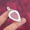 Rose Quartz Jewelry, 925 Solid Sterling Silver Pendant Handmade Gemstone Jewelry, Gifts For Wife Brand New Pendant