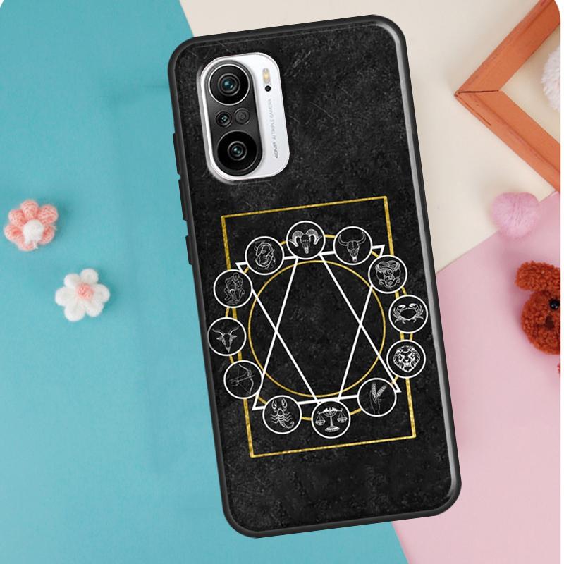 Zodiac Constellation Case For Xiaomi Mi 11T 12 Pro 12X Mi 11 Lite Ultra Cover For POCO X3 Pro X4 GT M3 M4 F3