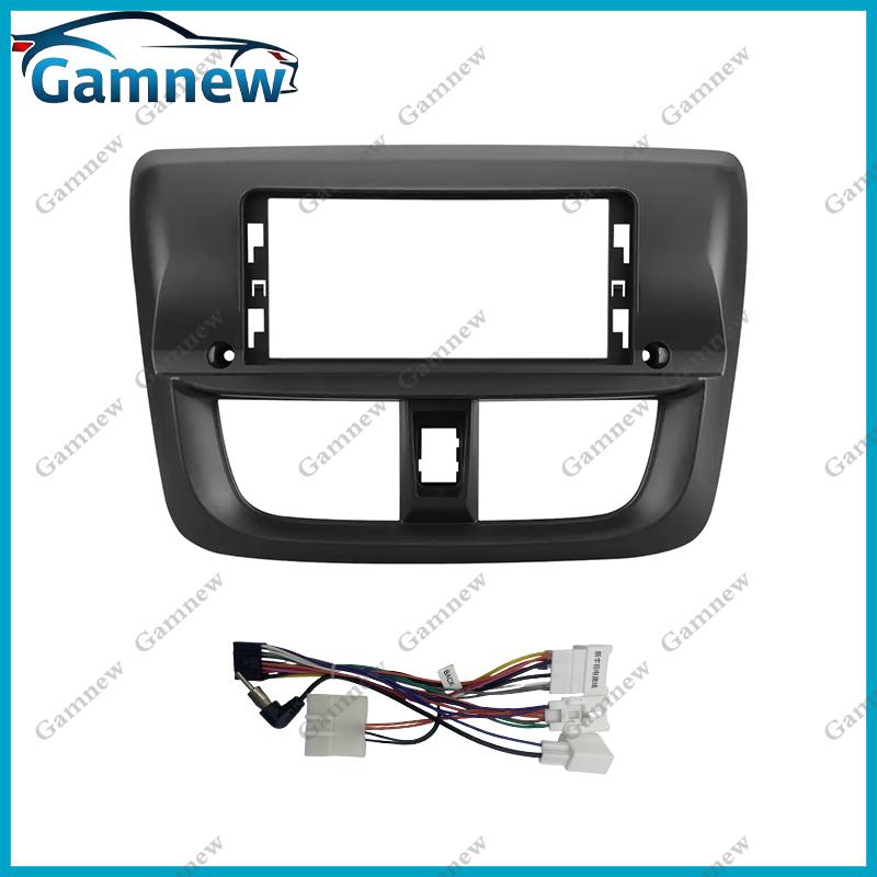 12.3 Inch Car Frame Fascia Adapter Canbus Box Decoder Android Radio Audio Dash Fitting Panel Kit For Toyota Yairs Vios 2016-2020