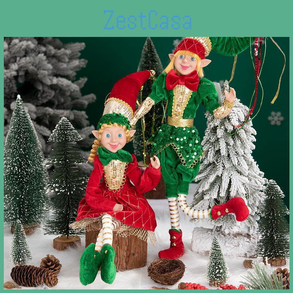 Weihnachten Niedlich Neu Bunt Und Elfenpuppe Anhänger Weihnachtsdekoration Frohe Weihnachten Hausdekoration Natal Frohes Neues Jahr Hausdekoration
