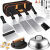 Barbecue Tool Set Outdoor BBQ Stainless Steel Teppanyaki Spatula Tools Barbecue Set