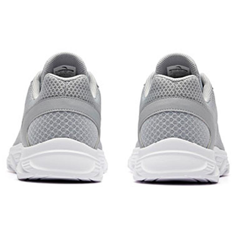 Anta Life Collection Cushioning Slip Resistant Abrasion Resistant Low Top Casual Shoes Men's Gray White 91915529-2