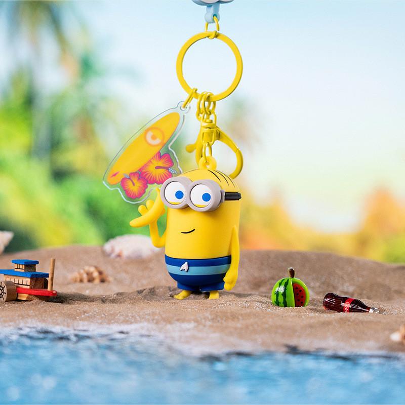 Minions Time Summer Keychain Pendant With Cartoon Characters For Bag Key And