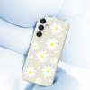 For Samsung Galaxy A16 5G/4G Case White Daisy Pattern Printing Straight Edge TPU Phone Back Cover