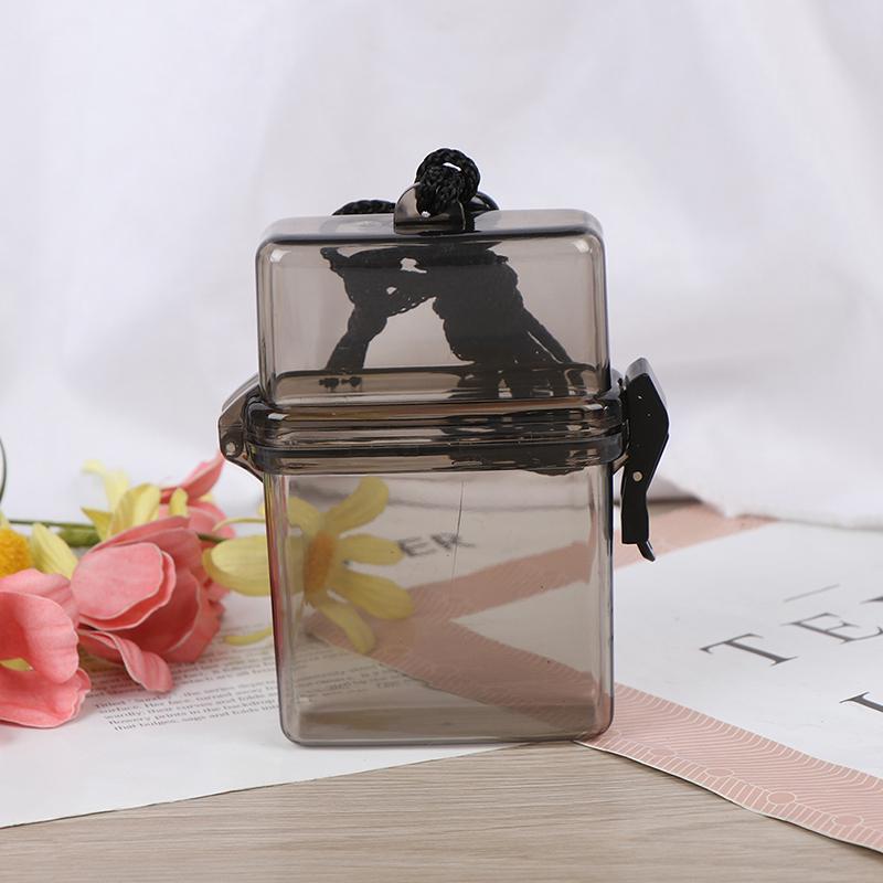 1pc Scuba Diving Kayaking Waterproof Dry Box Gear Accessories Container Case & Rope Clip for Money ID Cards  Keys