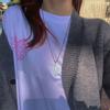 Creative Tilted Head Necklace Fashionable Hip-hop Street Style Unique Fashion High Street Pendant Accessories