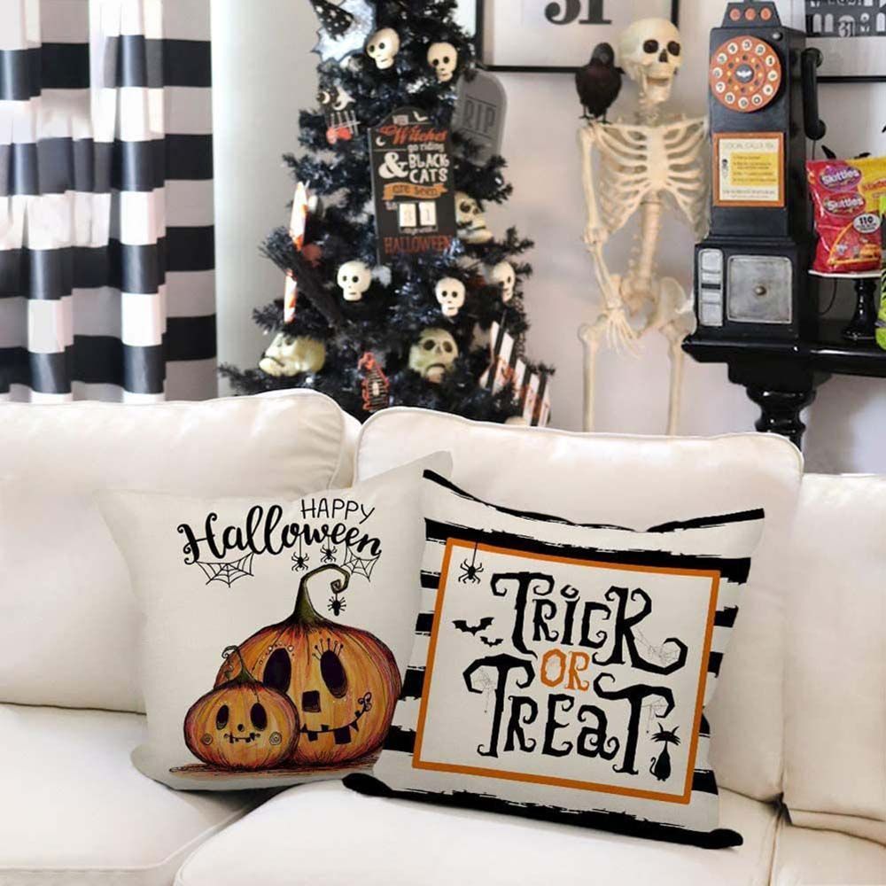 Pillowcase Home Decor Ornaments Halloween Decoration Pillow Case Throw Pillow Cover Cushion Cover