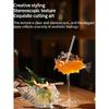 Creative 3D Transparent Fish Shape Bar Cocktail Glass Party Thick Heavy Lovely Smoothies Bowl Cup Cold Drink Tiki Glasses Mug