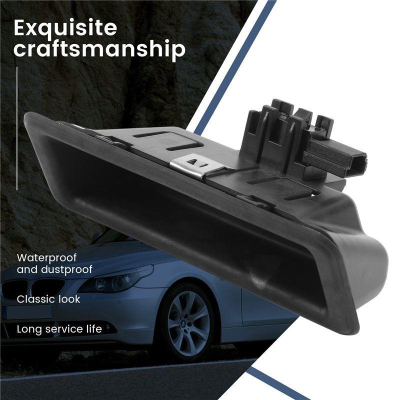 51247118158 Trunk Lid Lock Release Push Button Boot Tailgate Handle Switch For-BMW E60 E90 E91 E92 E92 E93 E70 E71