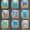 Pokemon Eeveelution ACG DIY Self Control Collect Signature Trading Flash Card Anime Cartoon Gift