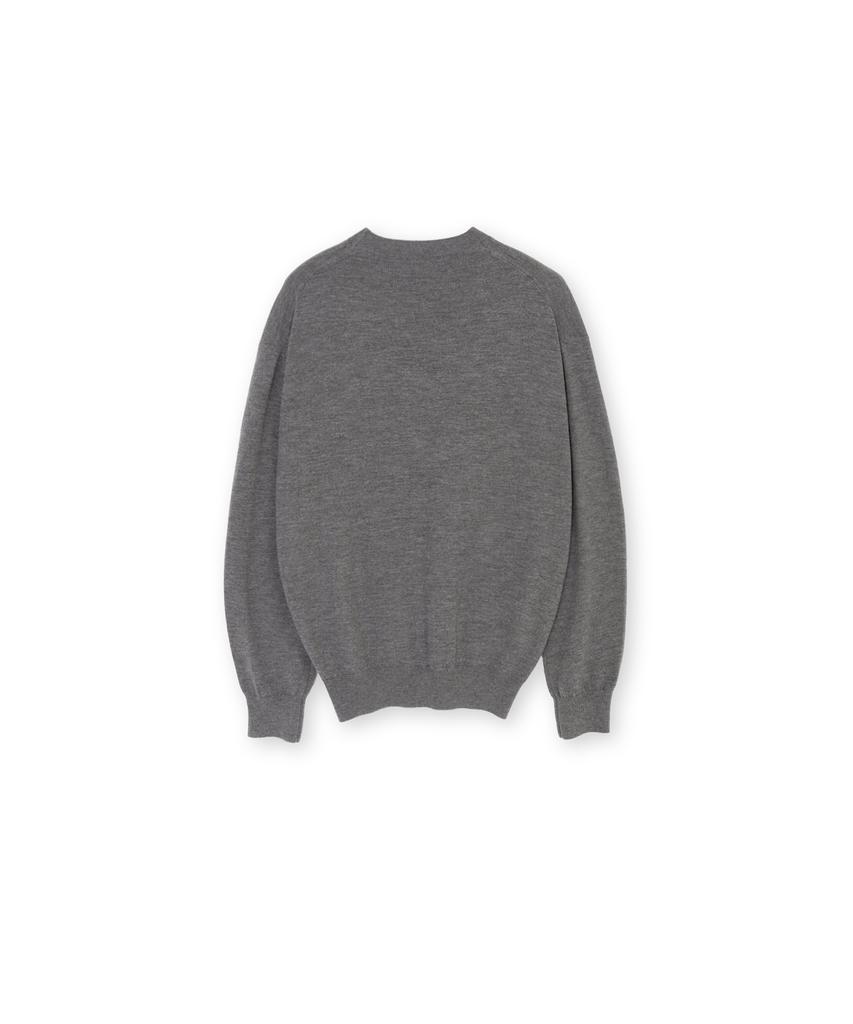 Beulaunyadeu Crewneck Knit, Charcoal