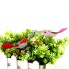24pcs Simulation Bird Ornament Colorful Exquisite Lifelike Mini Artificial Foam Bird Decoration for