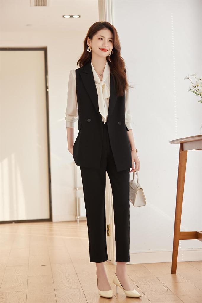 Ceremony Formal Office Recruitment Job Business [KOSIKINI] Women's Suit, Pantsuit, Jacket, Suit, Suit, Casual, Ladies' Set, Suit, Interview,