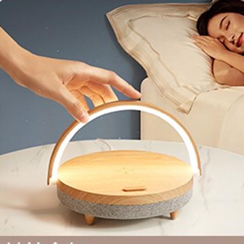 LYYD01 Wireless Charging Music Table Lamp with Bluetooth Speaker & White Noise CN Plug (adapter Included)