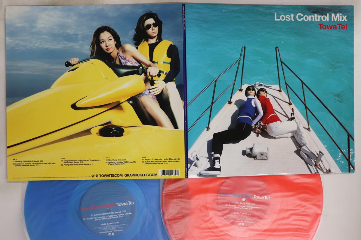 

LP Record TOWA TEI Lost Control Mix MQJT0045 EASTWEST JAPAN 2000 Japan Japanese Club Dance Used