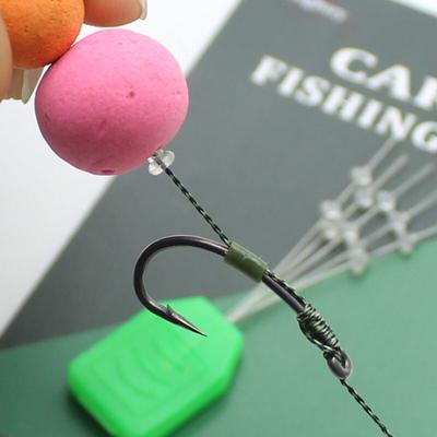 Accesorios de pesca de carpa 20 piezas, cebo bung, Boilies, parada para el pelo de la carpa, herramienta de aparejo, alimentador de método grueso, aparejos de pesca