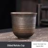 Hearthside Ceramic Japanese Tea Tasting Cup - Retro Coarse Pottery Gongfu Style