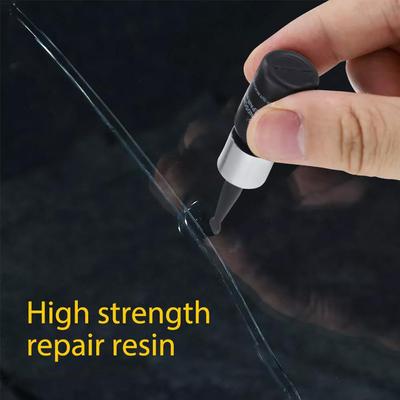 Nano Portable Glass Repair Kit Resin, Car Window Maintenance Set, Glass Strengthening Liquid Fixes Spider Webs And Scratches