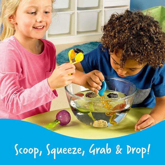 Set De Motricité Fine - Learning Resources - LR-5558 - 4 Outils - Développe La Dextérité - À Partir De 3 Ans