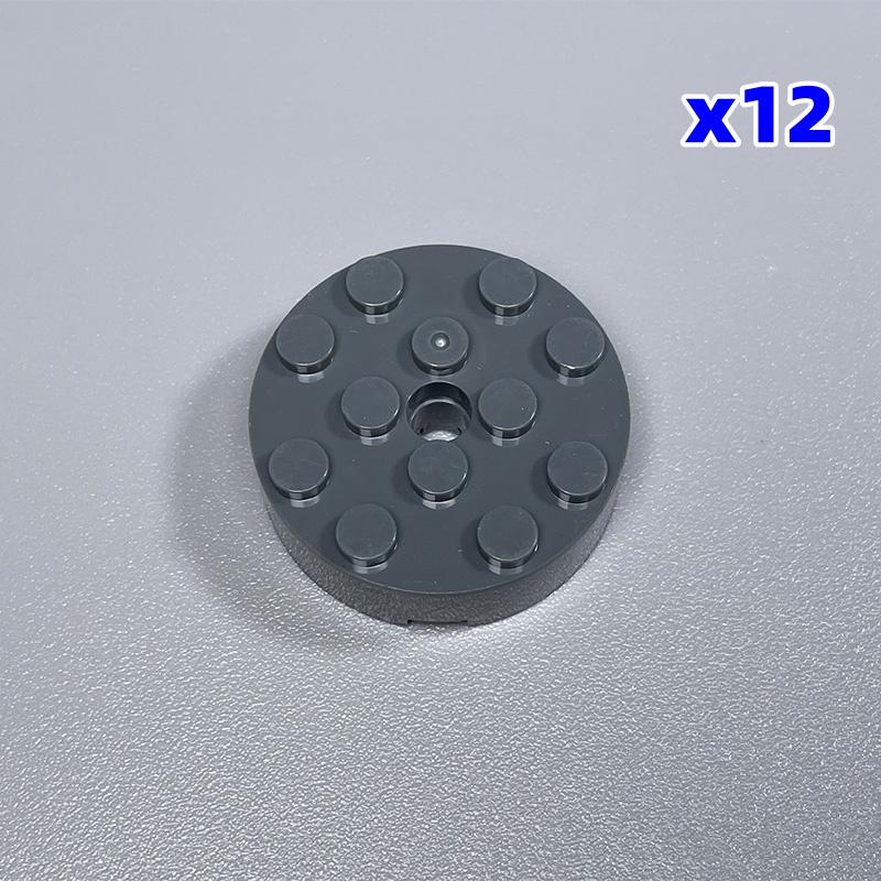 Non-Toxic Moc Bricks Round Brick 4X4 With Whole Particle 87081 Diy Educational Buliding Blocks Toy Children Birthday Kid Gift