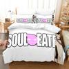 New 3D Cartoons Soul Eater Bedding Set Single Twin Full Queen King Size Bed Set Adult Kid Bedroom Duvet Cover Sets Home Textiles
