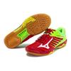 Mizuno Fang Rx2 Low-Top Badminton Shoes Unisex Shoes Red Green 71GA170501