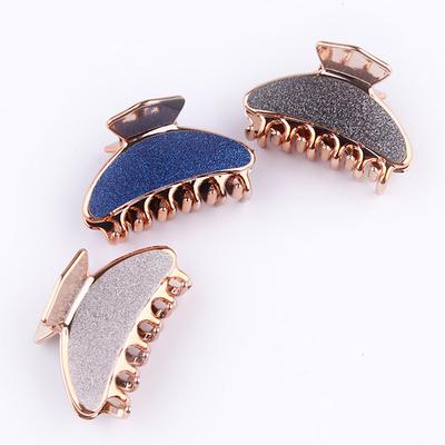 Women Matte Hair Claw Clip Clamp Hairpin Ponytail Holder Accessory Headwear