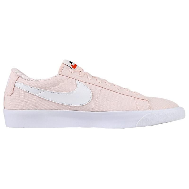 Nike Blazer Canvas Comfortable Slip-Resistant Shock-Absorbing Durable Low-Top Skate Shoes Men sneaker Light-Pink CI1169-600