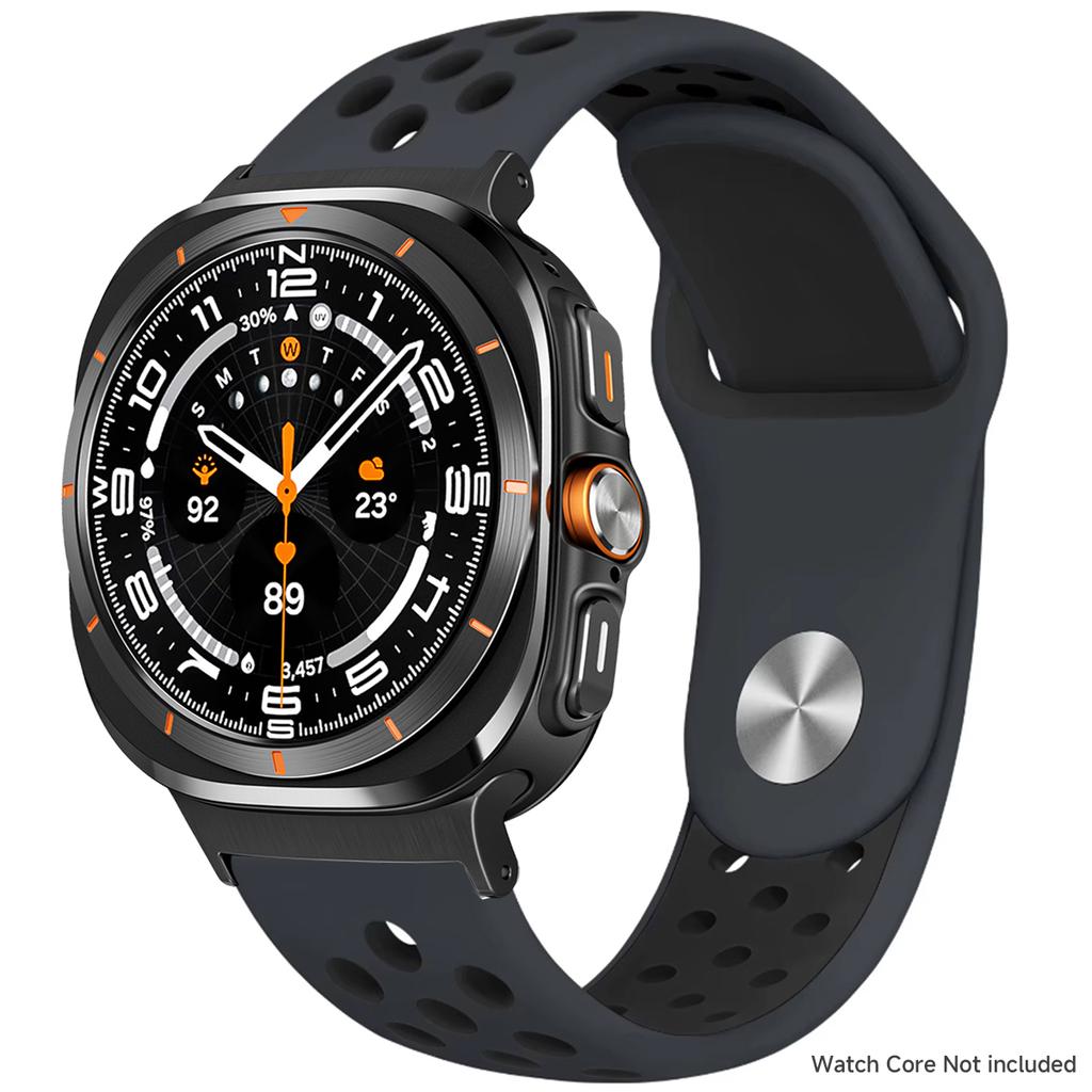 Silicone Strap For Samsung Galaxy Watch 8 40mm 44mm 8 Classic 46mm Sports Breathable Bracelet For Galaxy Ultra 2025 47MM Band