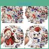 Vibrant 50pc Genshin Impact Pvc Stickers For Laptop Bike Suitcase Waterproof And Durable