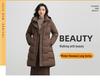 Maillard Women's Mid-Length Hooded Down Coat - Thick, Cold-Proof Winter Outerwear