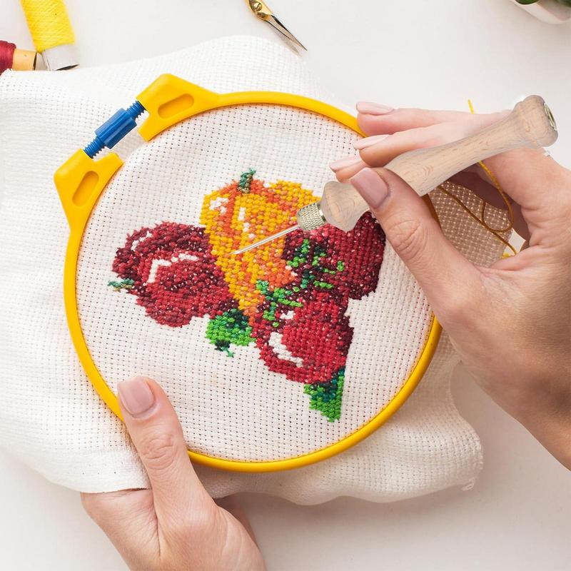 Punch Needle Kit Adjustable Needle Punch Kit Embroidery Tool Storage Box Included For Easter Crafting Projects Adults And