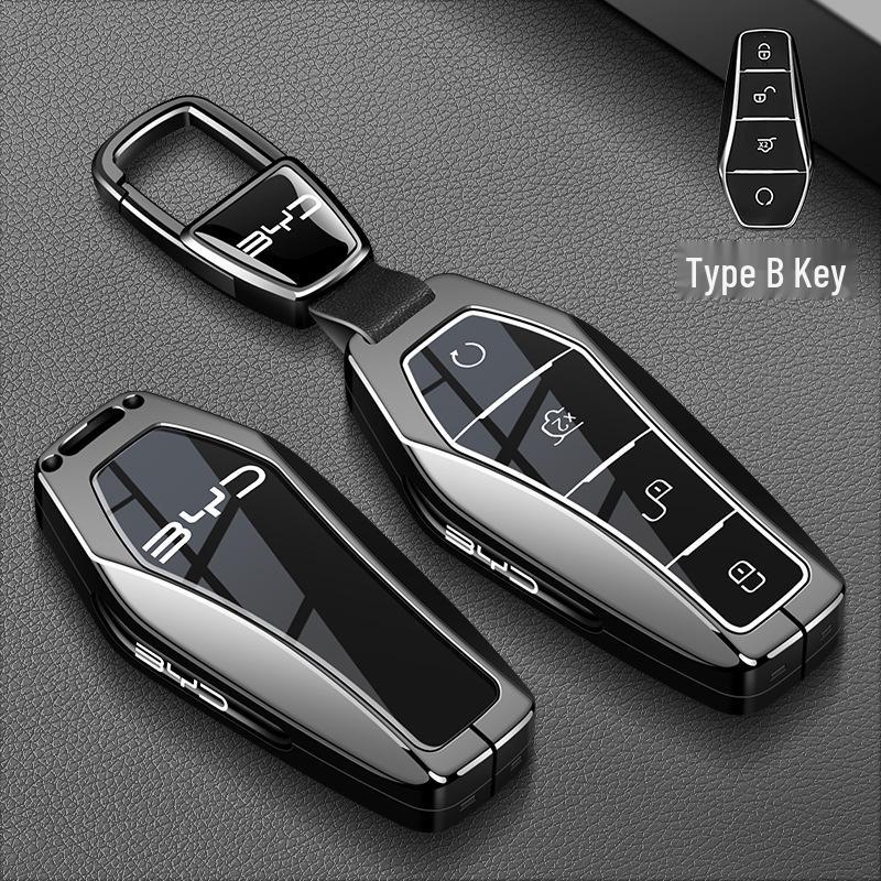 Luxuriöses Herren-Schlüsseletui für BYD Song Plus, Song LDMI/Max und Song Pro mit speziellem EV-Verschluss