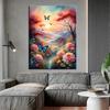 5D Diy Diamond Embroidery Beautiful Flowers and Butterflies Diamond Painting Needleworks Cross Stitch Home Decor J3637