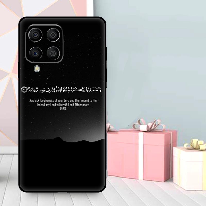 Muzułmańska Sura Ikhlas Islamskie Cytaty Etui Na Samsung Galaxy M35 M56 M12 M06 M32 M52 M55 M15 M11 M13 M14 M16 M36 M31 M53 M34 M54