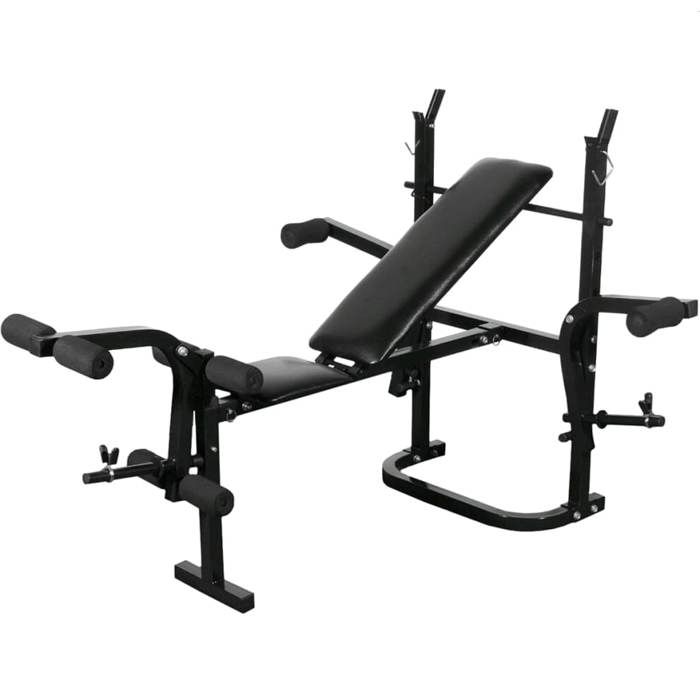 VidaXL Banc de Musculation Complet Appareil Pliable Fitness Salle de Gym 90138