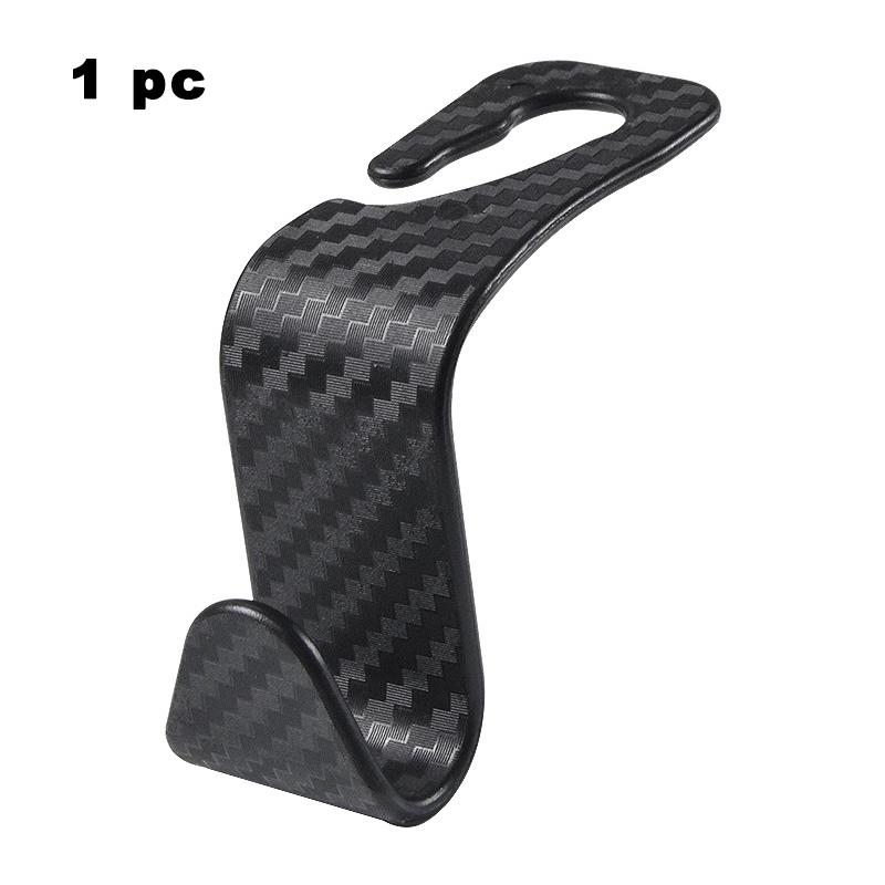 4Pcs Car Seat Back Hook Hanger Storage Box With Hook Bag Car Headrest Hanger Hook Storage For Phone Handbag Purse Bags Clothes