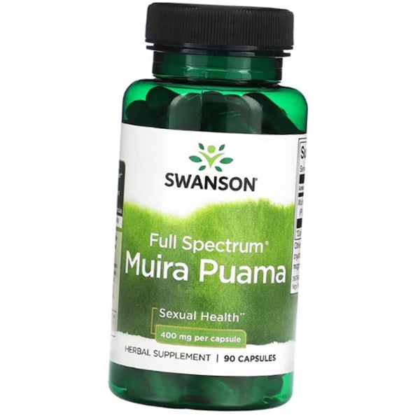 Radice di Muira Puama, Spettro Completo Muira Puama 400, Swanson 90 capsule (71280342)
