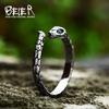 BEIER 2023 Neuer Vintage Edelstahl Schlangenring Mit Grünen Augen Cooler Tier Damenring Spezieller Schmuck Großhandel Geschenk